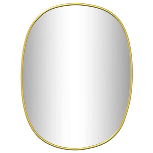 Berkfield Home Wall Mirror Gold 40x30 cm - image 1