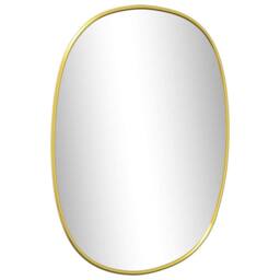 Berkfield Home Wall Mirror Gold 40x30 cm - thumbnail 4