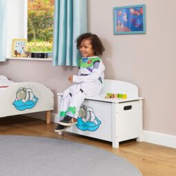 Liberty House Toys Space Wooden Toy Box in White - thumbnail 2