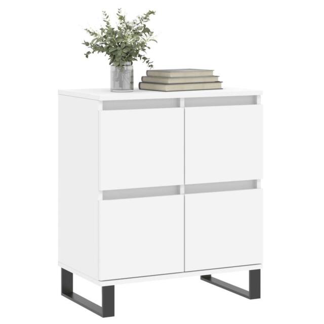 Berkfield Home Sideboard White 60x35x70 cm Engineered Wood - Size: 60 x 35 x 70 cm - image 1