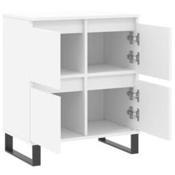 Berkfield Home Sideboard White 60x35x70 cm Engineered Wood - Size: 60 x 35 x 70 cm - thumbnail 6