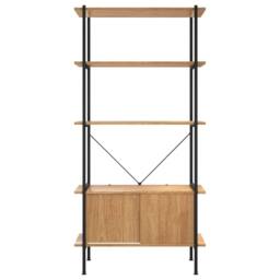Berkfield Home Bathroom Cabinet with Shelf with Storage with Door Brown 38 x 33.… - thumbnail 4