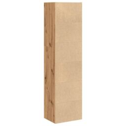 Berkfield Home Bookcase Artisian Oak 40x30x152 cm Engineered Wood in Brown - Size: 40 x 30 x 152 cm - thumbnail 6