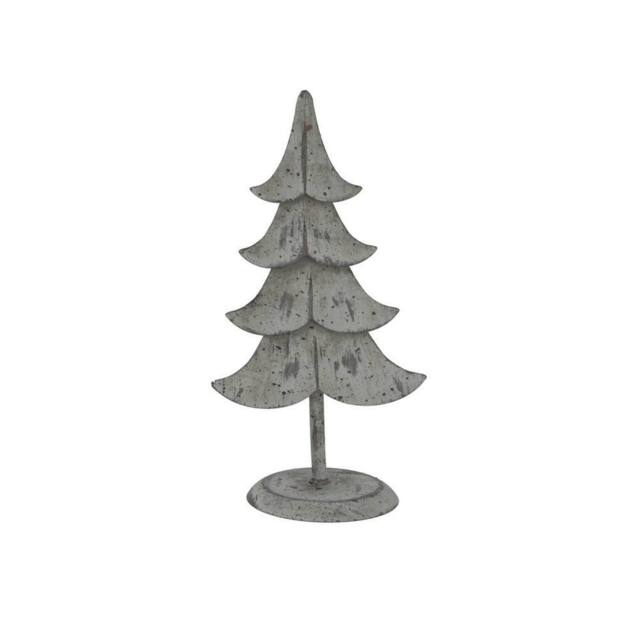 Lemon Pavilion Furniture and Decor Rustic Standing Christmas Tree Decoration - L8xW11xH23 cm - Brown - image 1