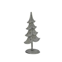Lemon Pavilion Furniture and Decor Rustic Standing Christmas Tree Decoration - L8xW11xH23 cm - Brown - thumbnail 2