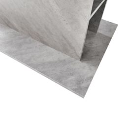 Matteo Extendable Dining Table, Modern Rectangular Dinner & Coffee Table in Grey - thumbnail 6