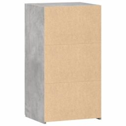 Berkfield Home Sideboard Concrete Grey 50x42.5x93 cm Engineered Wood - thumbnail 6