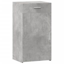 Berkfield Home Sideboard Concrete Grey 50x42.5x93 cm Engineered Wood - thumbnail 2
