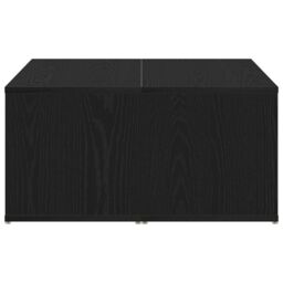 Berkfield Home Coffee Table Black Oak 90x67x33 cm Engineered Wood - Size: 90 x 67 x 33 cm - thumbnail 7