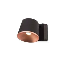 Netlighting Drone Integrated LED Indoor Dome Wall Ceiling Light Brown Copper - thumbnail 1