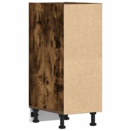 Berkfield Home Bottom Cabinet Smoked Oak 30x44, 5x81, 5 cm Engineered Wood in Brown - thumbnail 6