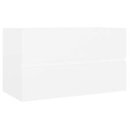 Berkfield Home Sink Cabinet White 80x38.5x45 cm Engineered Wood - thumbnail 3