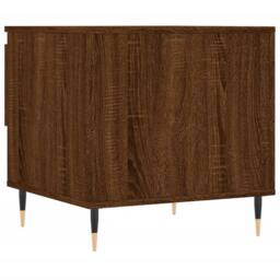 Berkfield Home Coffee Tables 2 pcs Brown Oak 50x46x50 cm Engineered Wood - Size: 50 x 46 x 50 cm - thumbnail 9