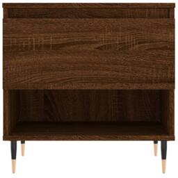 Berkfield Home Coffee Tables 2 pcs Brown Oak 50x46x50 cm Engineered Wood - Size: 50 x 46 x 50 cm - thumbnail 6