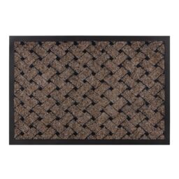 RugsX Antislip Vectra Doormat in Brown - Size: 50 cm x 80 cm - thumbnail 1