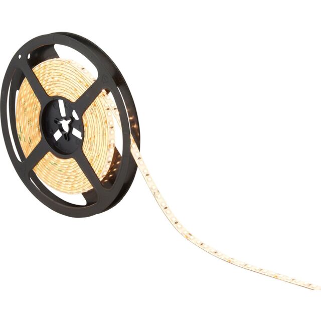 Loops Flexible IP65 LED Tape Light - 5m Reel - 48W Warm White LEDs - Self-Adhesive - image 1