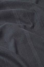 Homescapes Cotton Rajput Ribbed Throw in Black - Size: 225 cm x 255 cm - thumbnail 4