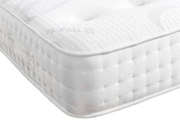 Comfort Tencel 1500 Pocket Springs Foam Mattress in White - Size: Small Double - thumbnail 3