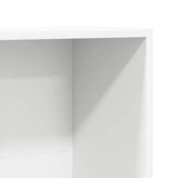 Berkfield Home Book Cabinet/TV Cabinet White 36x30x114 cm Engineered Wood - Size: 36 x 30 x 114 cm - thumbnail 9