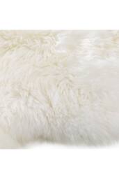 ExtraStar Irregular Shaped Ultra Soft Shaggy Area Rug in White - Size: 110 cm x 180 cm - thumbnail 4