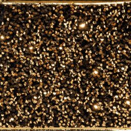 Shatchi 26.8Inch Christmas Tree Skirt Foldable Sequin Xmas Tree Stand Base Cover Collar Trunk Basket Ring for Tree Decorations in Gold - Size: 1 Pack - thumbnail 2
