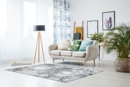 RugsX Valencia Rug in Grey - Size: 80 cm x 150 cm - thumbnail 5