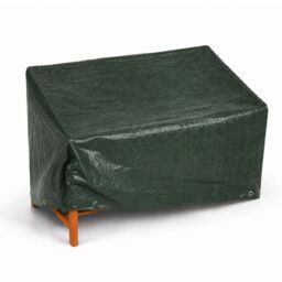 Oypla Waterproof 6ft Garden Furniture 4 Seater Bench Cover in Green - thumbnail 1