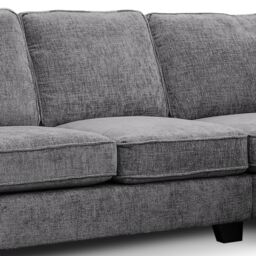 Furnishings For Less UK Nebraska Modern Slate Grey 2 Corner 2 L shaped 5 Seater Sofa - thumbnail 4