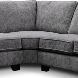 Furnishings For Less UK Nebraska Modern Slate Grey 2 Corner 2 L shaped 5 Seater Sofa - thumbnail 5