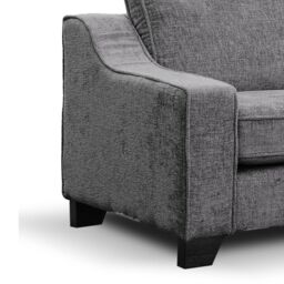 Furnishings For Less UK Nebraska Modern Slate Grey 2 Corner 2 L shaped 5 Seater Sofa - thumbnail 3