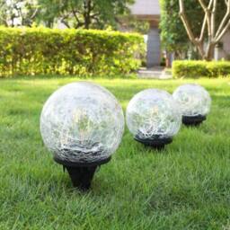 Obasyhig Solar-powered crack-resistant ground-mounted light-Style 5 in Warm White - thumbnail 3