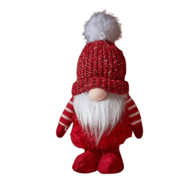 Samuel Alexander 30cm Red Gonk with Bobbly Hat Christmas Decoration - image 1
