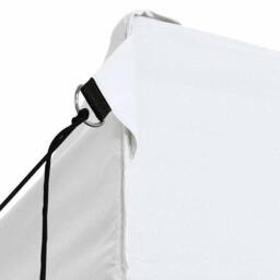 Berkfield Home Professional Folding Party Tent with 3 Sidewalls 3x4 m Steel White - thumbnail 7