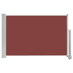 Berkfield Home Patio Retractable Side Awning 60x300 cm Brown - thumbnail 2