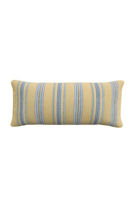 Sanderson 'Enys Garden' Cotton Cushion in Mustard - image 1