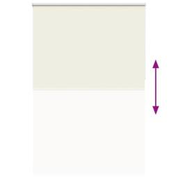 Berkfield Home Roller Blind Blackout Off-White 70x150 cm Fabric Width 65.7 cm Po… - thumbnail 9