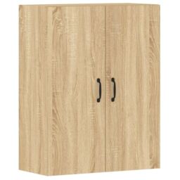 Berkfield Home Wall Mounted Cabinets 2 pcs Sonoma Oak Engineered Wood in Brown - thumbnail 6