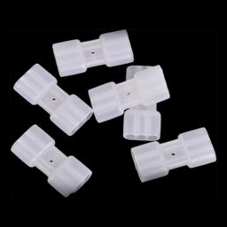 Shatchi 10pcs Round & 10pcs Square Glowsticks - Bracelets Connectors Accessories in White - thumbnail 4