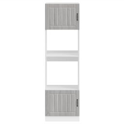Berkfield Home Oven Cabinets 2 pcs Kalmar Grey Sonoma Engineered Wood - thumbnail 4