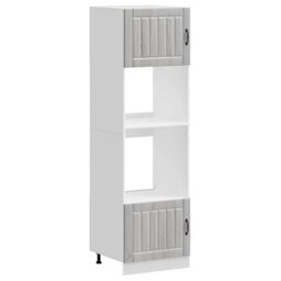 Berkfield Home Oven Cabinets 2 pcs Kalmar Grey Sonoma Engineered Wood - thumbnail 2
