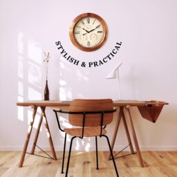Marco Paul Large 40cm Copper Garden Indoor Outdoor Wall Clock - thumbnail 8