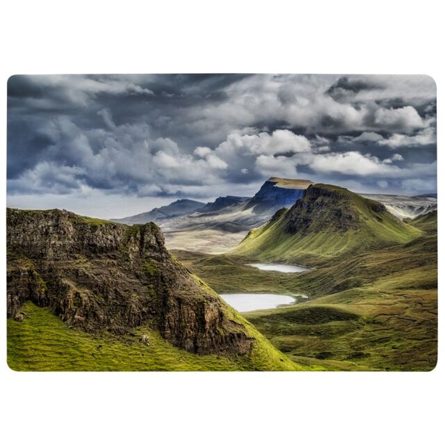 Benjamin Tate Design Highland, Scotland Designer Rug in Natural - Size: Large - image 1