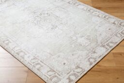 Livabliss Our Pnw Home Rainier-Washable Grey Brown Green Traditional Vintage Living Rug in Light Brown - Size: 160 cm x 220 cm - thumbnail 6