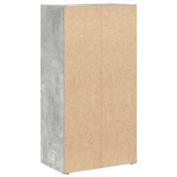 Berkfield Home Bookcase Concrete Grey 40x24x77 cm Engineered Wood - Size: 40 x 24 x 77 cm - thumbnail 7