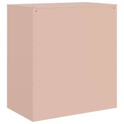 Berkfield Home Sideboard Pink 67x39x73 cm Steel - Size: 67 x 39 x 73 cm - thumbnail 9