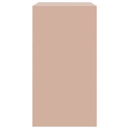 Berkfield Home Sideboard Pink 67x39x73 cm Steel - Size: 67 x 39 x 73 cm - thumbnail 8