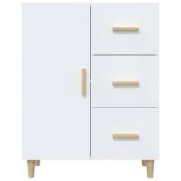 Berkfield Home Sideboard White 69.5x34x90 cm Engineered Wood - thumbnail 5
