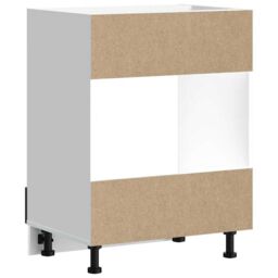 Berkfield Home Oven Cabinet Lucca Black Engineered Wood - thumbnail 6