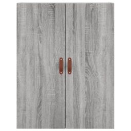 Berkfield Home Wall Mounted Cabinets 2 pcs Grey Sonoma 69.5x34x90 cm - thumbnail 6