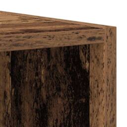 Berkfield Home Classic Book Cabinet/Sideboard Old Wood 66x30x98 cm Engineered Wood - Size: 66 x 30 x 98 cm - thumbnail 9